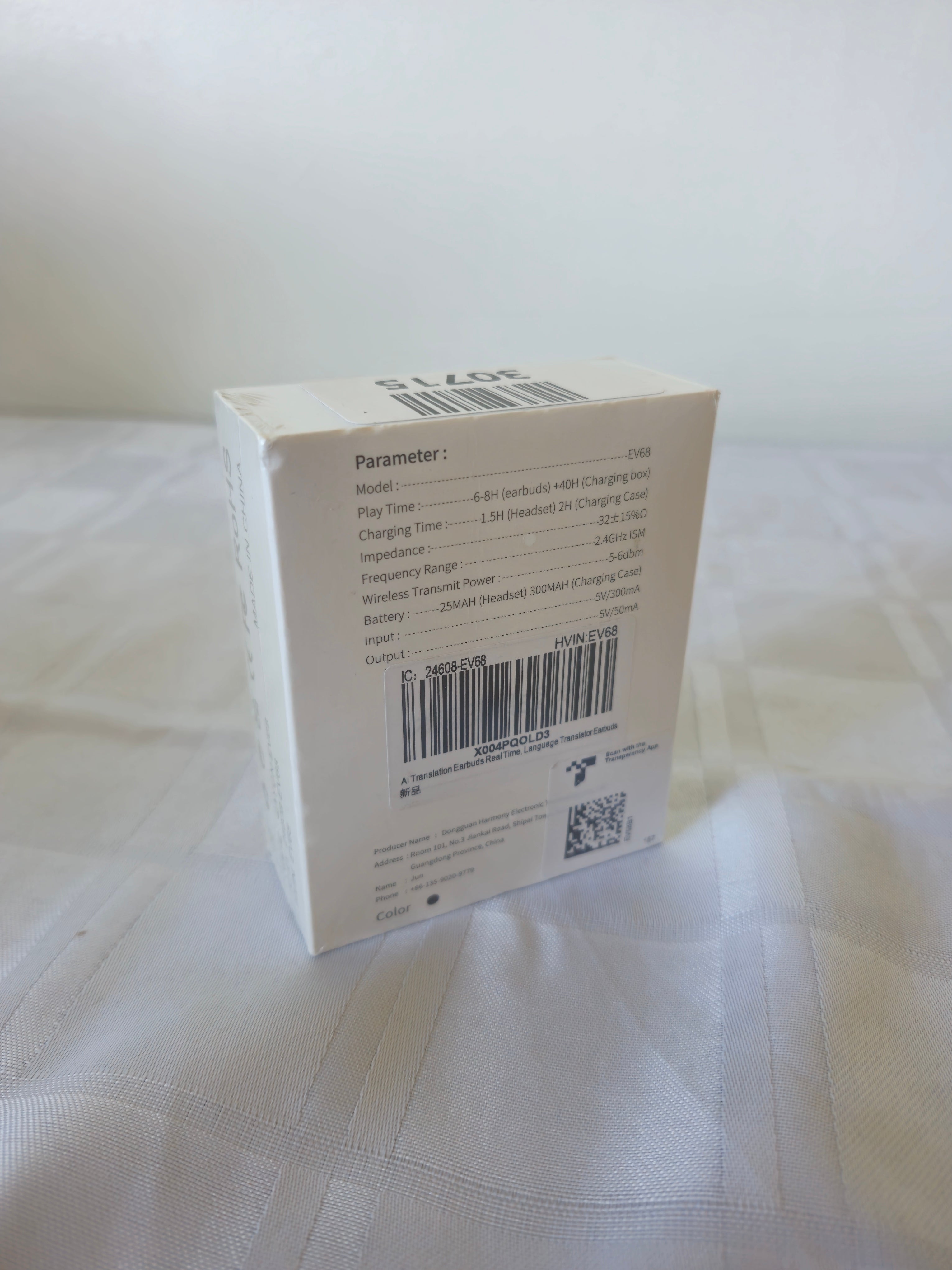 Écouteurs Traducteurs instantanés 3-en-1